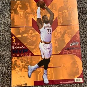 Cavaliers poster || LeBron James